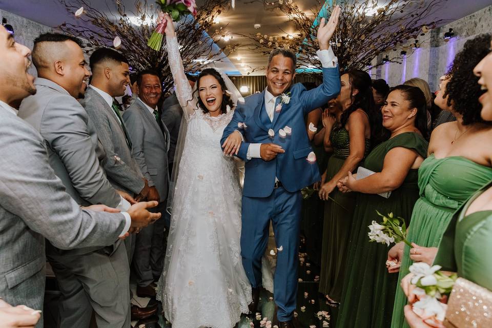 O casamento de Daiene e Otto