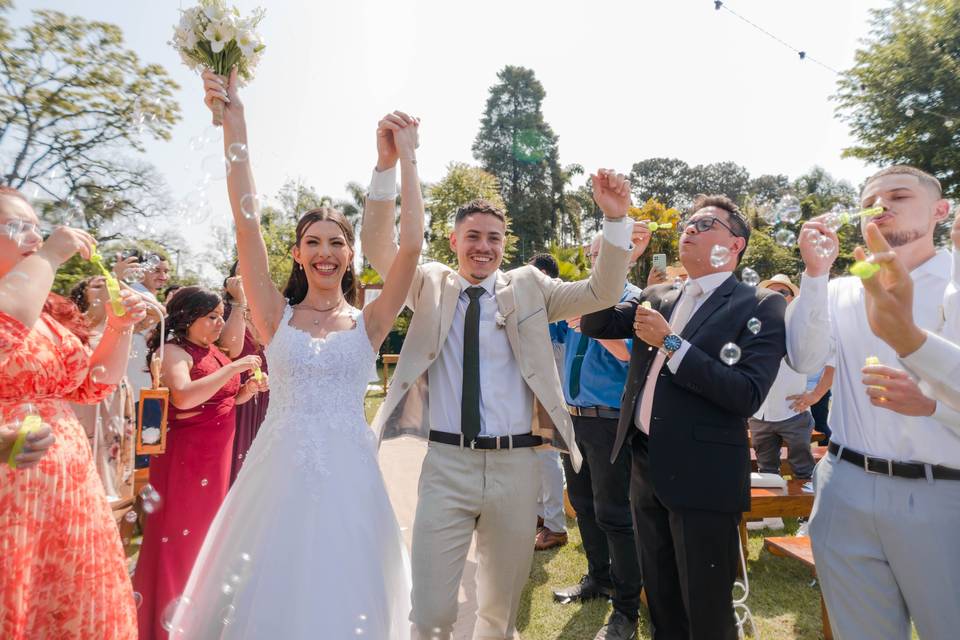 O casamento de Miriã e João