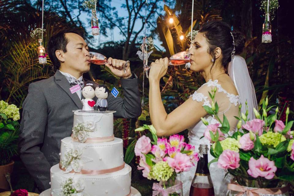 O casamento de Priscila e Adilson