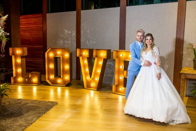 O casamento de Aquila e Willian 1