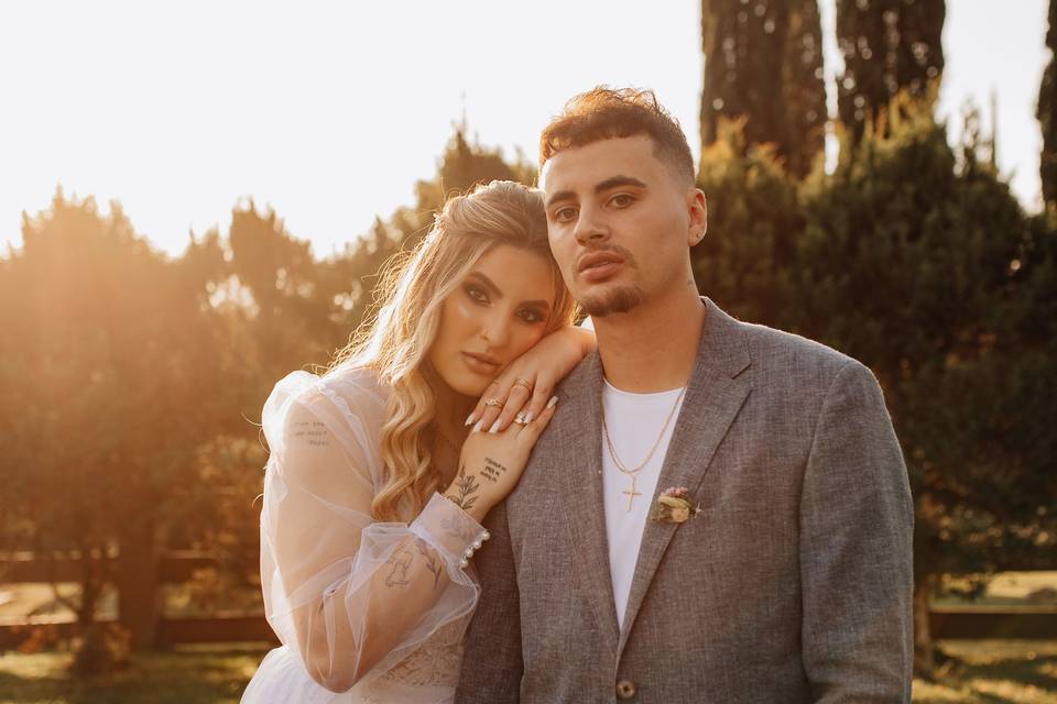 O casamento de Alex e Carla