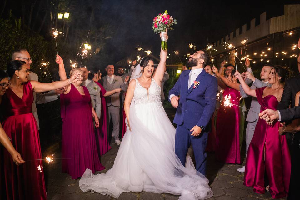 O casamento de Bárbara e Sérgio