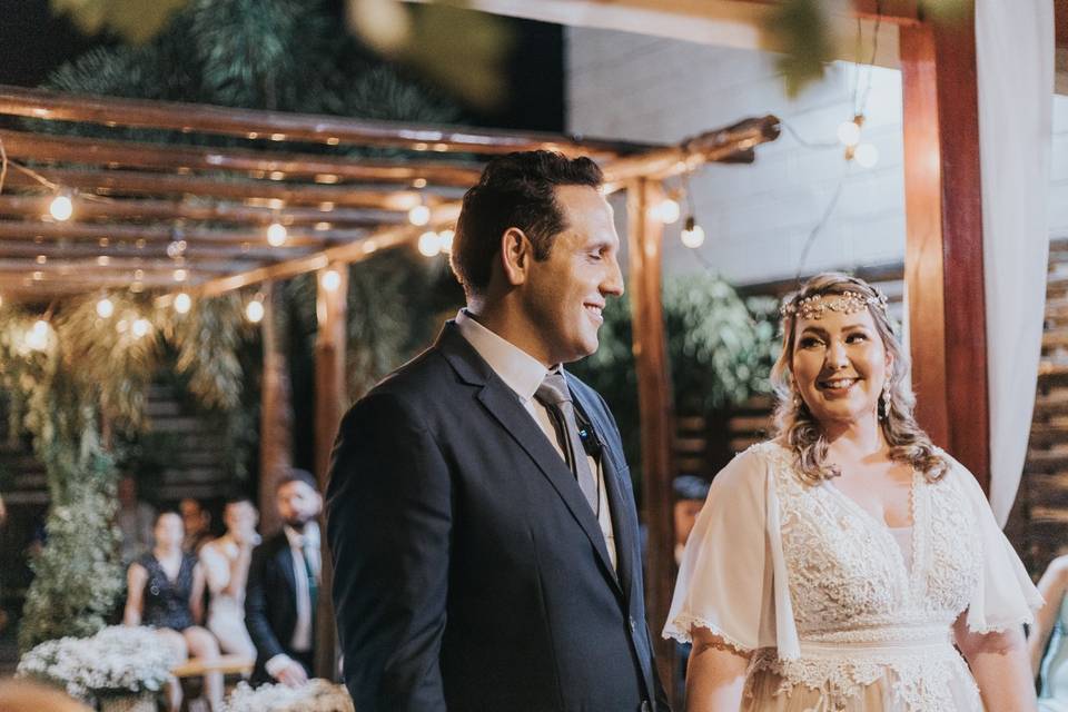 O casamento de Carol e Abraão