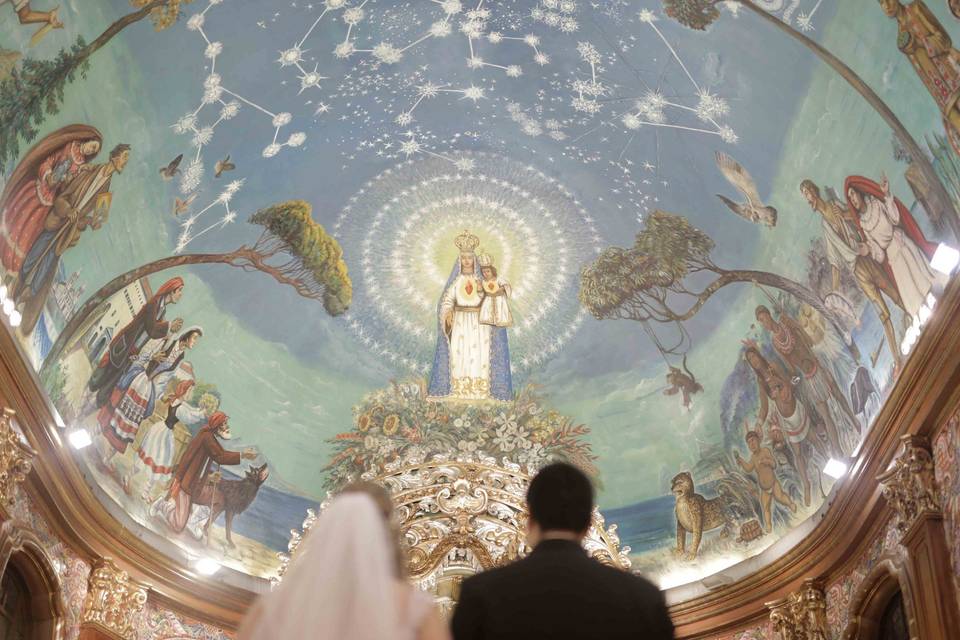 O casamento de Camila e Emerson