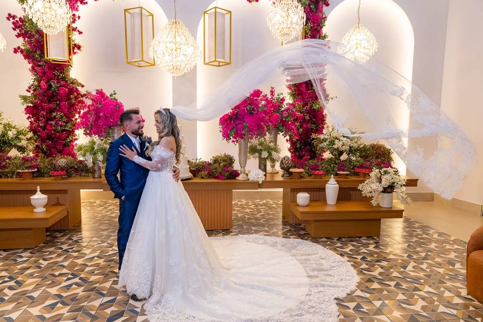 O casamento de Jackeline e Jefferson