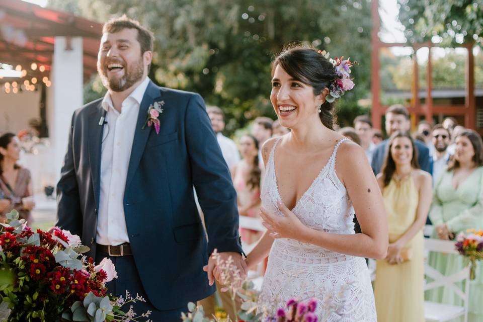 O casamento de Aline e Lucas