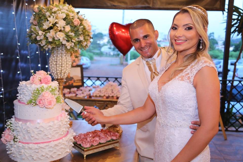 O casamento de Tatiane e André
