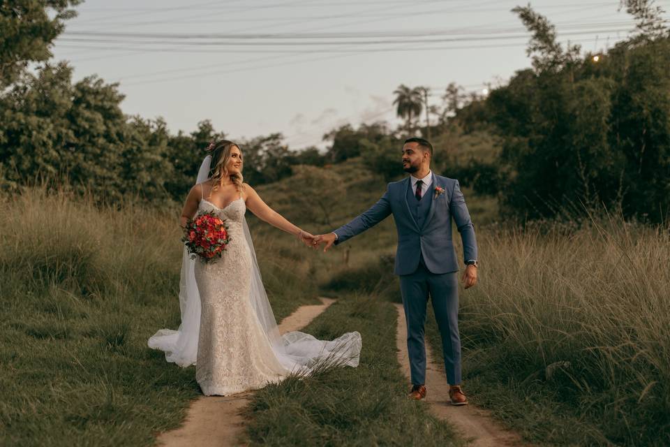 O casamento de Juliana e Rennan