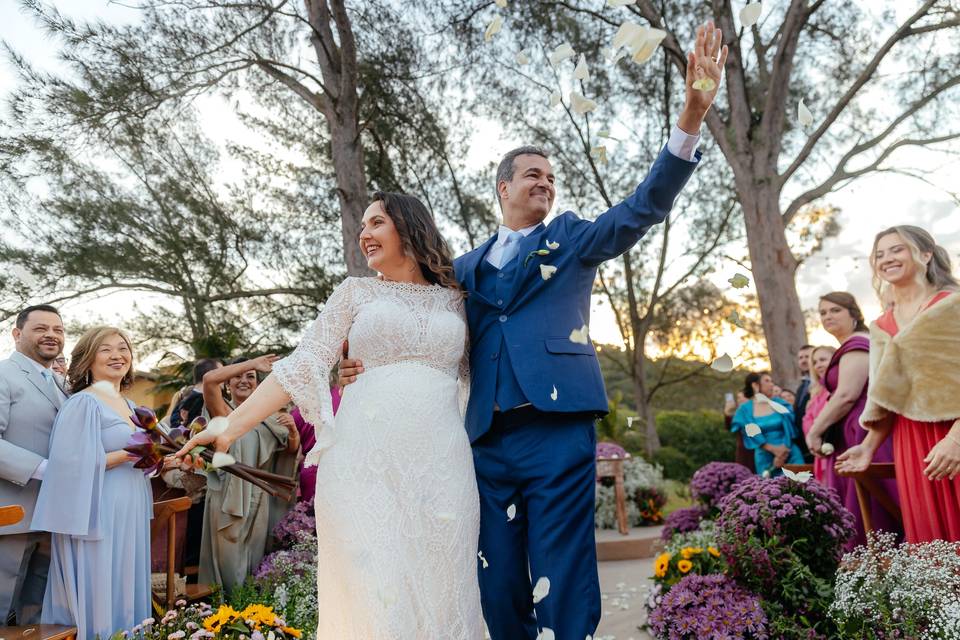 O casamento de Schirley e Alfredo