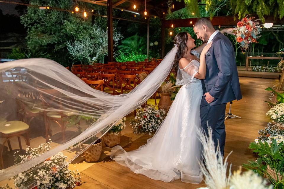 O casamento de Tatiane e William