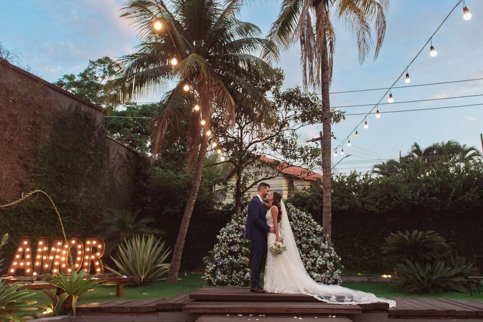 O casamento de Angela e Pedro