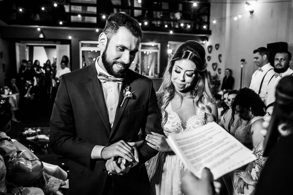 O casamento de Aline e Vinicius