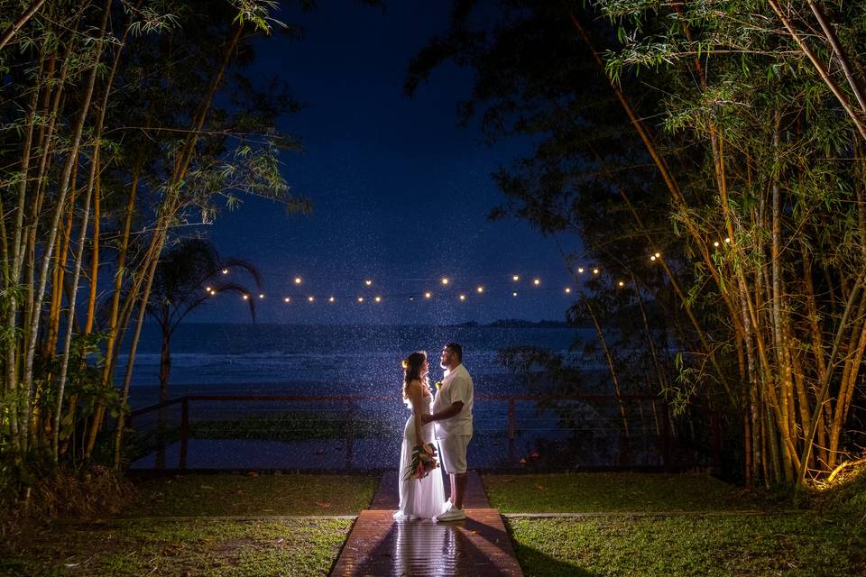 O casamento de Leia e Mileno