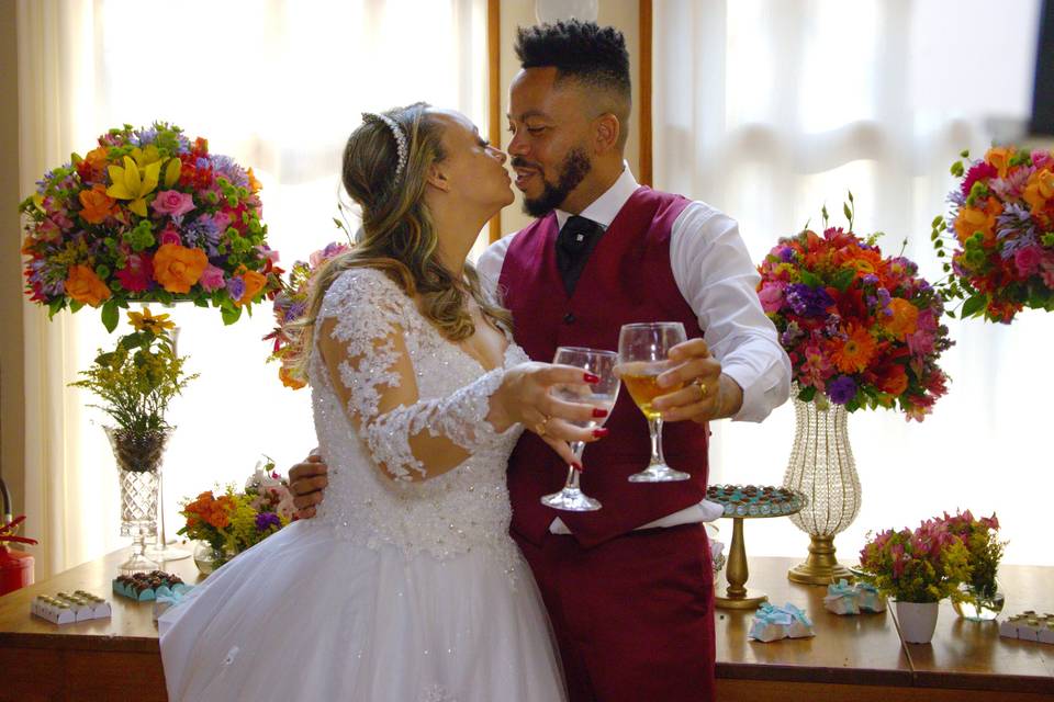 O casamento de Letícia e Henrique