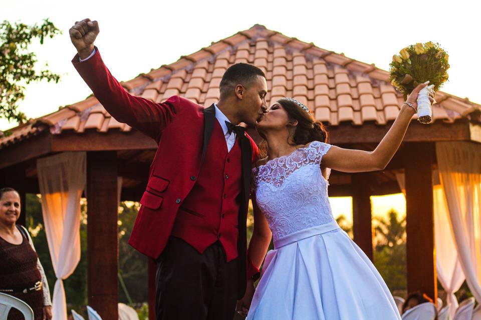 O casamento de Gabriela e Wagner