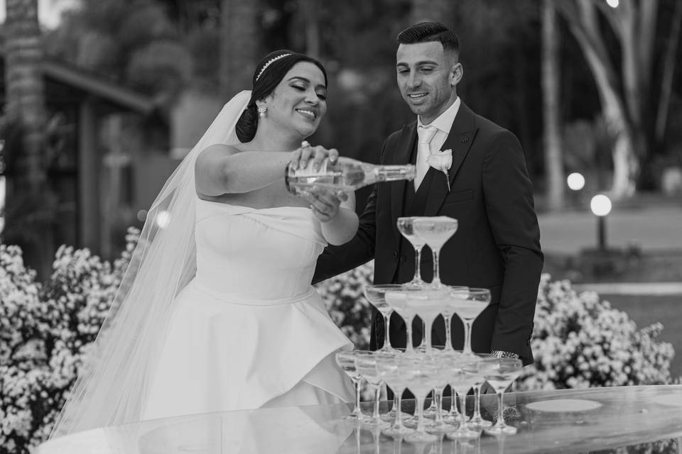 O casamento de Giovanna e Junior