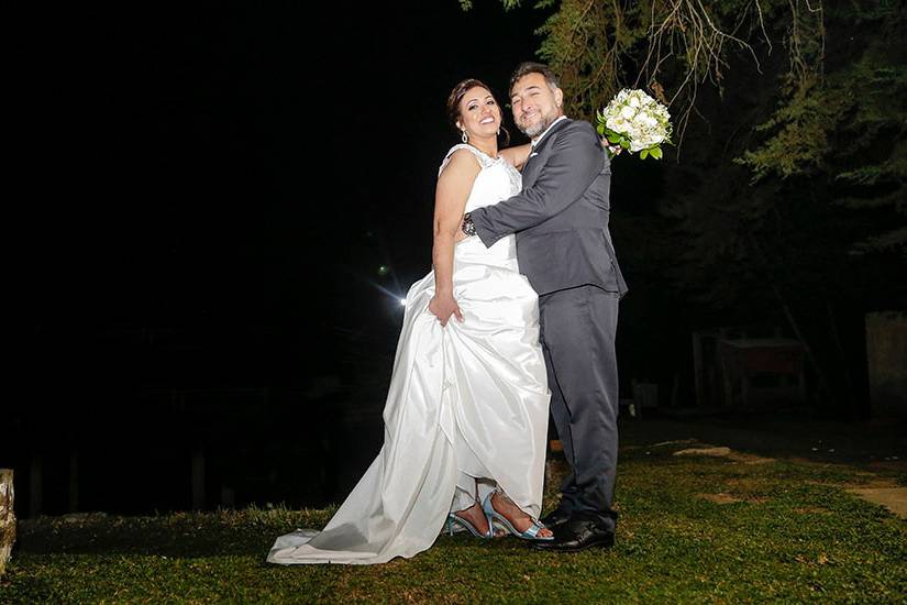O casamento de Luciana e Silas