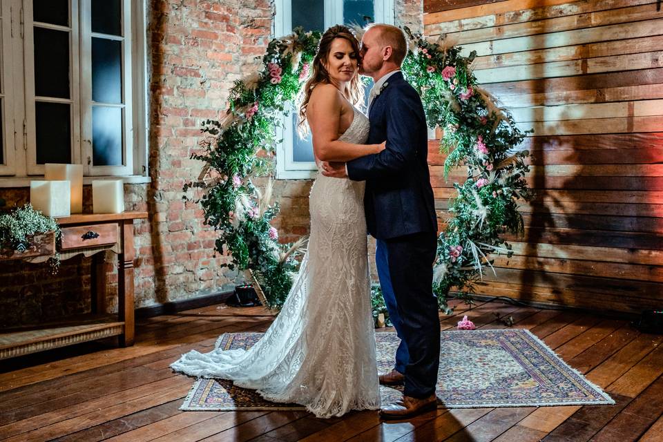 O casamento de Aracely e Sandro