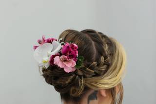 Menina Flor Buquês - 21