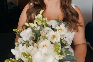 Menina Flor Buquês - 8