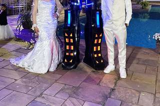 Mf Eventos - Robô de led - 22