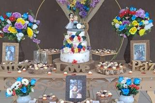 Bolo Fake & Casal de Noivinhos - 7