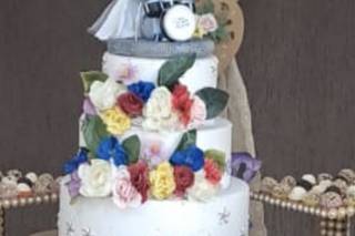 Bolo Fake & Casal de Noivinhos - 8