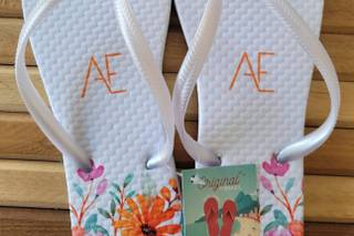 Pé de Noiva - Chinelos Personalizados - 8