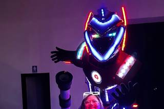 Mf Eventos - Robô de led - 23