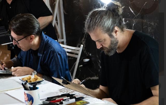Desenheria Caricaturas ao Vivo - 1