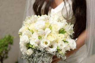 Menina Flor Buquês - 7