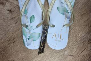 Pé de Noiva - Chinelos Personalizados - 7