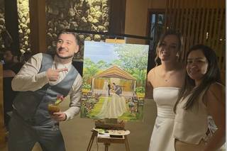 Bárbara S Gomes - Pintura ao vivo - 12