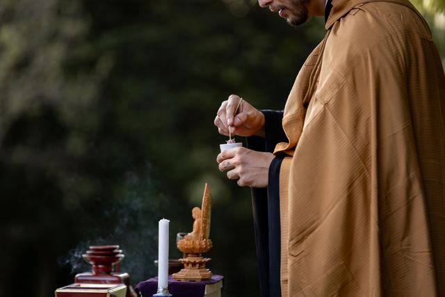 Monge Daiko - Cerimônia Budista - 4