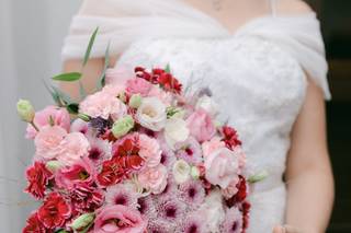 Menina Flor Buquês - 12