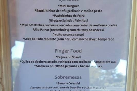 Shanti Vegetariano - Buffet & Catering 1