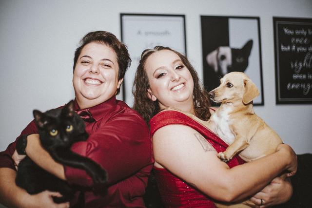 Wild Wolf Wedding Photograph - 1