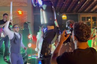 Mf Eventos - Robô de led - 6