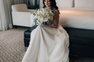 Menina Flor Buquês - 10
