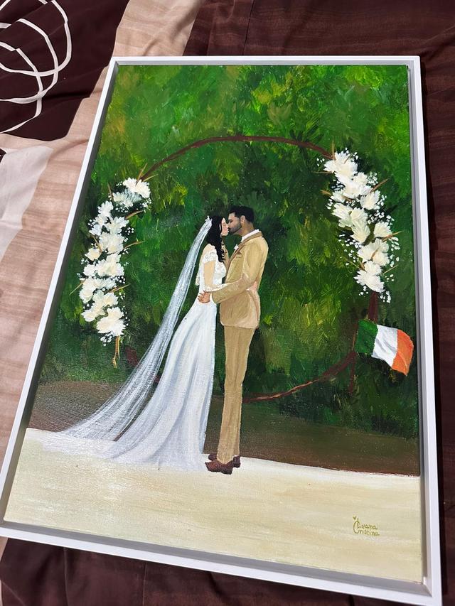 Pintura ao vivo - Luana Cristina Arte Estúdio - 2