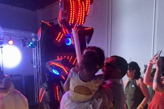 Mf Eventos - Robô de led - 12