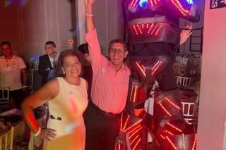 Mf Eventos - Robô de led - 13
