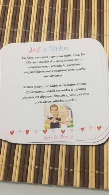 Manual Convite dos padrinhos de dentro da caixinha