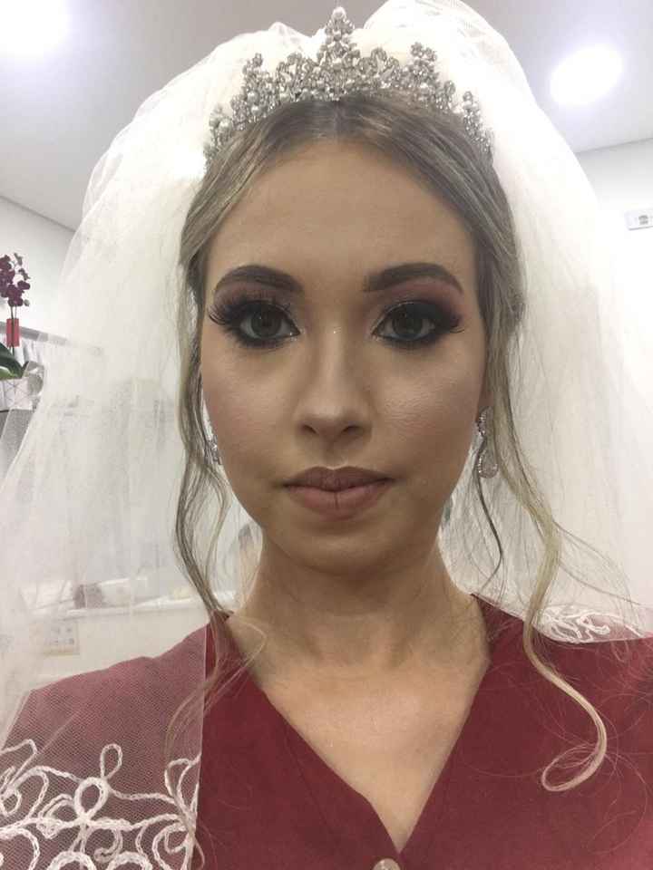 Teste cabelo e make