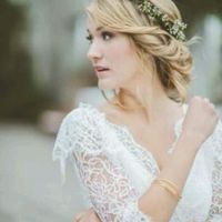 Penteado com coroa de flores - 4