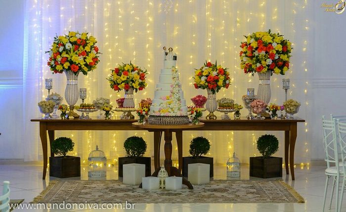  a mesa do bolo 😍 - 9