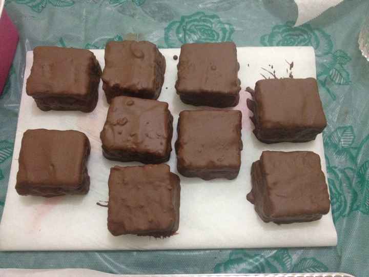 Meninas começamos os testes para o pão de mel - 1