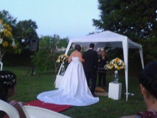Casamento ao ar livre