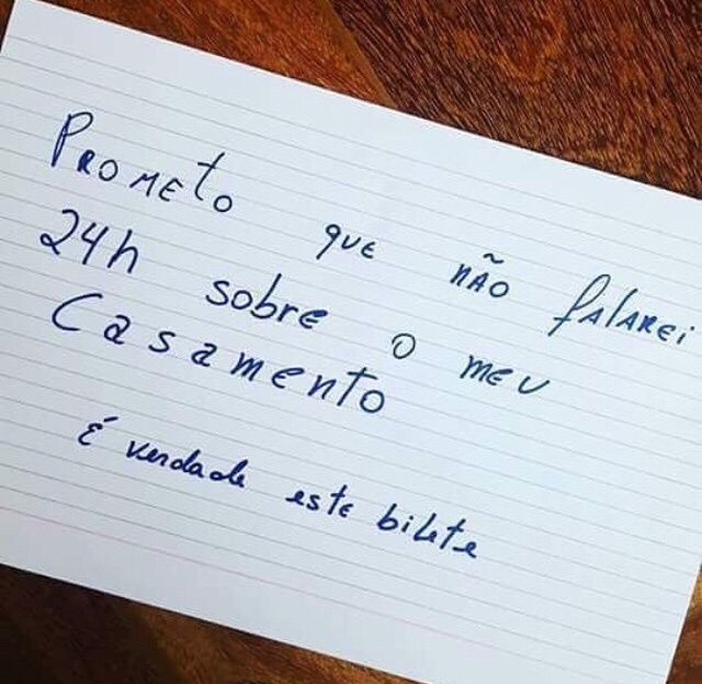 é verdade esse bilete 😂 - 2