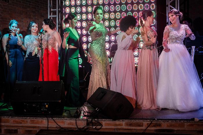 Subi no palco que sou dessas